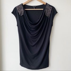 Club Monaco Chain Shoulder Shirt